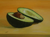 Split Avocado 5"x7"