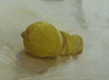 Half peeled lemon 6"x8"