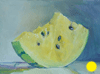 Yellow Watermelon 5"x7"