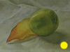 Lime & leaf 5"x7"